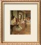 Dancing Class by Edgar Degas Limited Edition Print