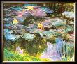 Violet Water Lilies by Claude Monet Limited Edition Print