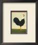 Rooster Facing East by Warren Kimble Limited Edition Print