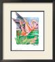 Flamingo Paradise Flight by Paul Brent Limited Edition Print