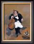 Cellist With Red Wine by Guy Buffet Limited Edition Print