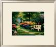 Garden Bench by Egidio Antonaccio Limited Edition Pricing Art Print
