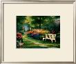 Garden Bench by Egidio Antonaccio Limited Edition Print