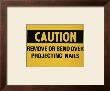 Caution, C.1982 by Andy Warhol Limited Edition Print