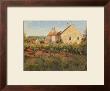 Vineyard Cottages In Jully by Leonard Wren Limited Edition Print