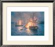 Fireships On The Hudson River by Geoff Hunt Limited Edition Print