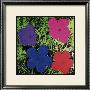 Flowers (Purple, Blue, Pink, Red) by Andy Warhol Limited Edition Pricing Art Print