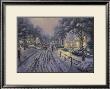 Hometown Christmas Memories - Ap by Thomas Kinkade Limited Edition Print