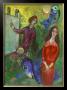 The Artist And His Model by Marc Chagall Limited Edition Pricing Art Print