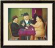 Card Players by Fernando Botero Limited Edition Print