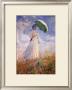 Woman With Umbrella Facing Right by Claude Monet Limited Edition Print
