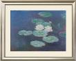 Water Lilies By Nightfall by Claude Monet Limited Edition Print