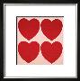 Hearts, C.1979-84 by Andy Warhol Limited Edition Print