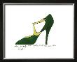 Shoe, C.1955 (Green And Yellow) by Andy Warhol Limited Edition Print