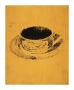 Cup And Saucer, C.1962 by Andy Warhol Limited Edition Print