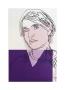 Self-Portrait, C.1978 (Purple And White) by Andy Warhol Limited Edition Pricing Art Print