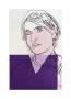 Self-Portrait, C.1978 (Purple And White) by Andy Warhol Limited Edition Print