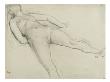 Femme Nue Couchã©E Sur Le Dos by Edgar Degas Limited Edition Print