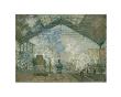 The Gare Saint-Lazare, 1877 by Claude Monet Limited Edition Print