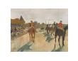 Race Horses Before The Stands, Circa 1866-1868 by Edgar Degas Limited Edition Pricing Art Print