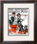 Speeding Along Saturday Evening Post Cover, July 19,1924 by Norman Rockwell Limited Edition Print