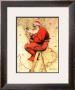 Santa At The Map, December 16,1939 by Norman Rockwell Limited Edition Print