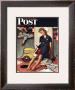 Santa's Helper Saturday Evening Post Cover, December 27,1947 by Norman Rockwell Limited Edition Print
