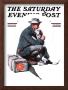 Man And Dog Or Pals Saturday Evening Post Cover, September 27,1924 by Norman Rockwell Limited Edition Print