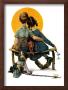 Little Spooners Or Sunset, April 24,1926 by Norman Rockwell Limited Edition Print