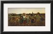 The Return Of The Gleaners, C.1859 by Jules Breton Limited Edition Print