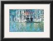 Ii Palazzo Da Mula A Venezia by Claude Monet Limited Edition Print