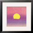 Sunset, C.1972 40/40 (Lavender) by Andy Warhol Limited Edition Pricing Art Print