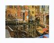 Cafe In Venice by Viktor Shvaiko Limited Edition Print