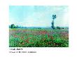 Champs Du Coquelicot by Claude Monet Limited Edition Pricing Art Print