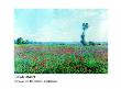 Champs Du Coquelicot by Claude Monet Limited Edition Print