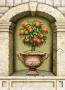 Orange Topiary Arch by Judy Gibson Limited Edition Pricing Art Print