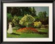 Lady In A Garden by Claude Monet Limited Edition Pricing Art Print