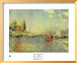 The Red Boats by Claude Monet Limited Edition Print