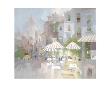 Place Du Tertre by Albert Swayhoover Limited Edition Pricing Art Print