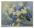 Blue And White Delight by Barbara Mock Limited Edition Print