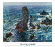 Rocks At Belle Isle, 1886 by Claude Monet Limited Edition Print