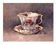 Rose Nosegay Teacup by Barbara Mock Limited Edition Print