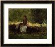 On The Fence by Winslow Homer Limited Edition Pricing Art Print