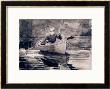 Fly Fishing, Saranac by Winslow Homer Limited Edition Print