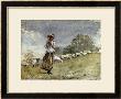 Tending Sheep, Houghton Farm by Winslow Homer Limited Edition Pricing Art Print