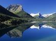 The Rocky Mountains Reflected On Saint Mary Lake, Glacier National Park, Montana, Usa. by Adam Jones Limited Edition Print