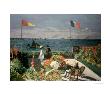 The Terrace At Sainte-Adresse, 1867 by Claude Monet Limited Edition Print