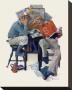 Cramming by Norman Rockwell Limited Edition Pricing Art Print