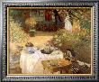 Luncheon In The Garden by Claude Monet Limited Edition Print