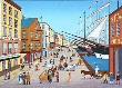 Portsmouths Harbour by Ledan Fanch Limited Edition Print